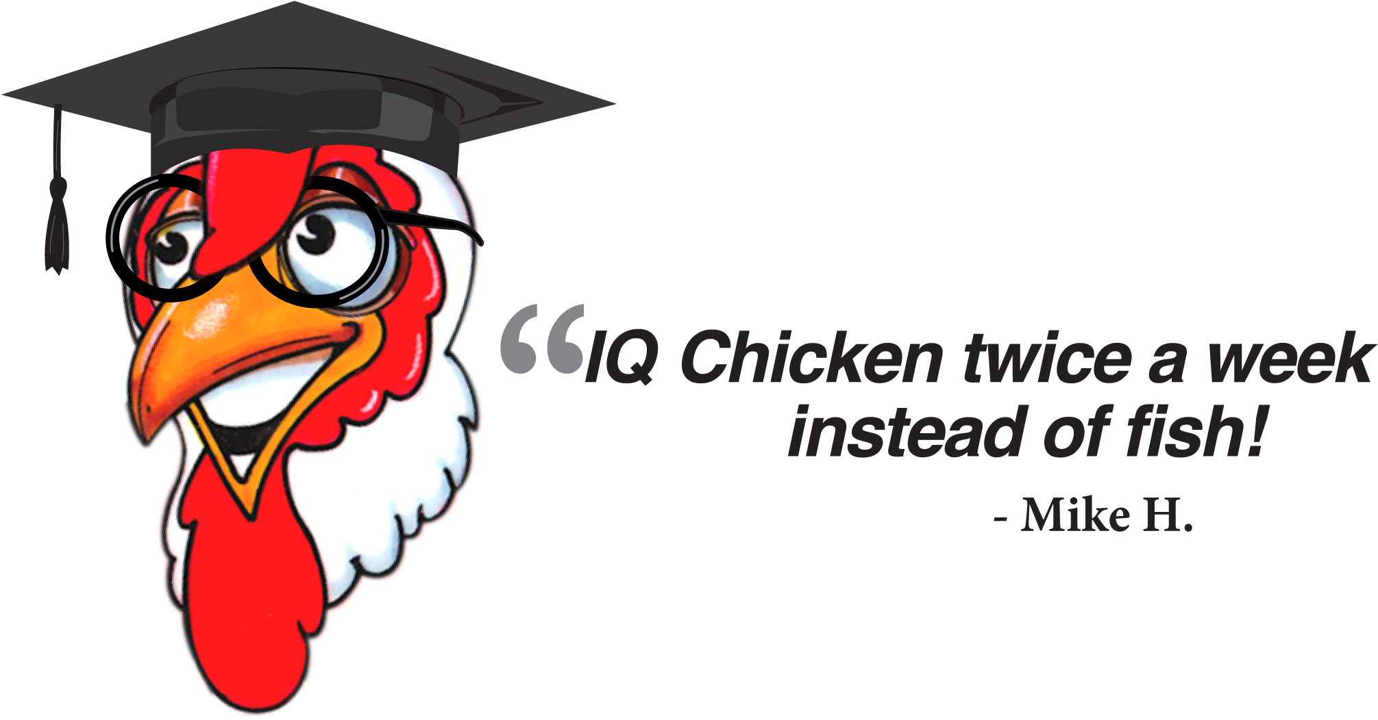 Quote 5 Chicken V Fish R - Iq Chicken (2100x1350)
