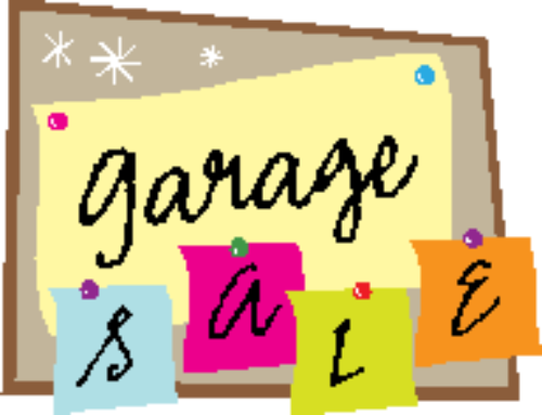 Garage Sale Saturday - Cute Garage Sale Sign (500x383)