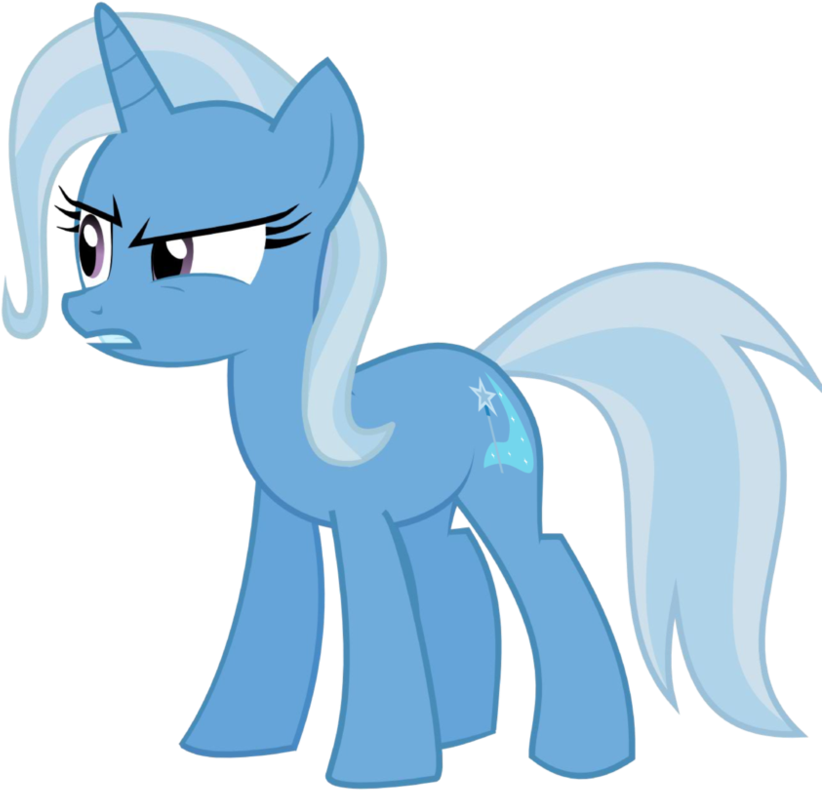 My Little Pony Trixie Vector - Trixie Mlp Vector (878x909)