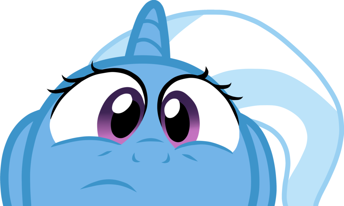 Trixie My Little Pony Vector - Mlp Trixie Face (1155x691)