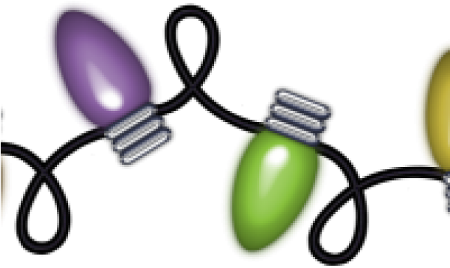 Haikyuu Clipart Christmas Transparent - Guirlande Lumineuse De Noel Gif (640x480)