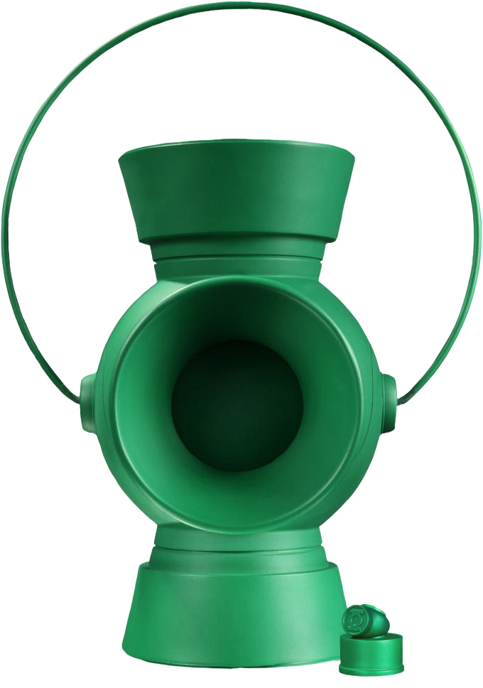 Green Lantern Corps Power Battery With Ring - Dc Green Lantern Power Battery (680x968)
