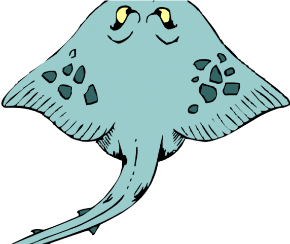 Manta Ray Clipart Animated - Stingray Clipart (640x480)
