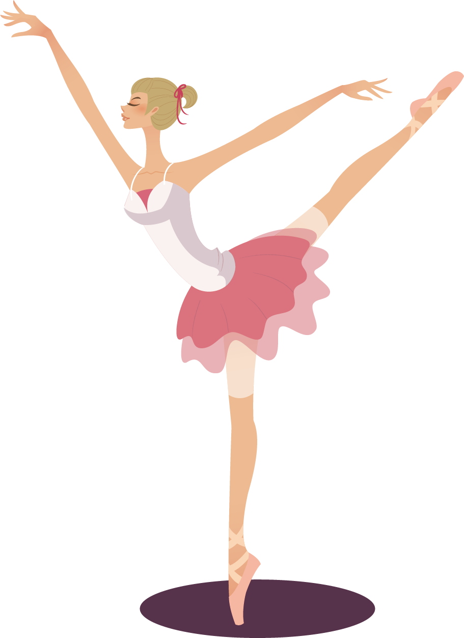 Creative Ballet 911*1253 Transprent Png Free Download - Bailarina De Ballet Vector (911x1253)