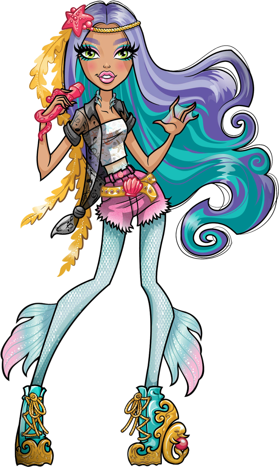 Ooak, Monster High, Dolls, Bratz, Bratzillaz, Fashion - Monster High Boo Lu Cerone (968x1600)