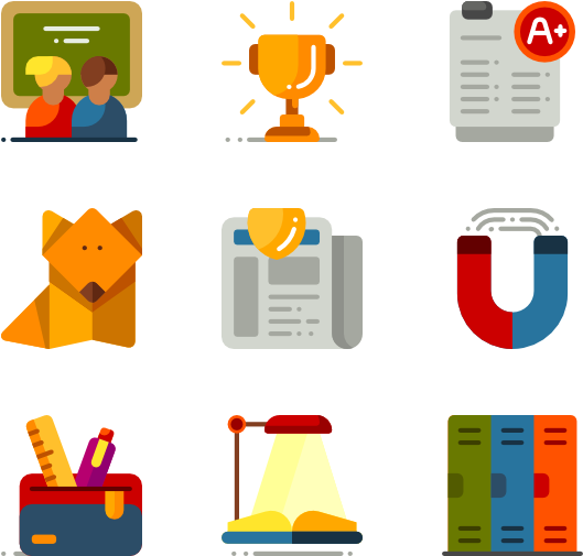 Back To School - School Icons (600x564)