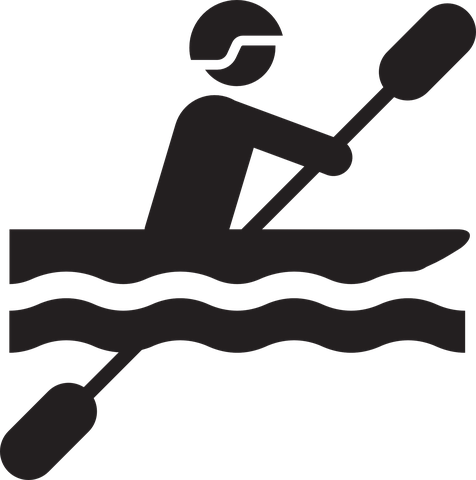 Water, Kayak, Pictogram, Lake - Kayak Clipart Transparent (476x480)