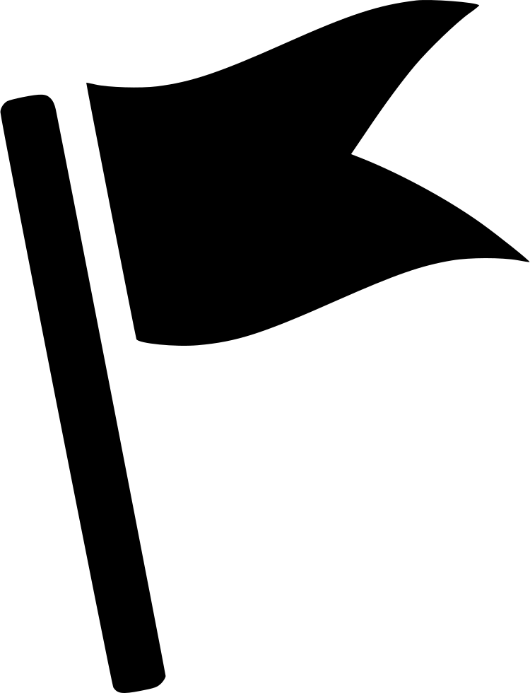 Flag Banner Standard Pennant Svg Png Icon Free Download - Flag (750x980)