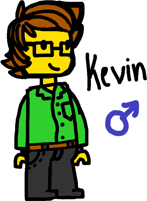 My Lego Movie Oc Kevin By Cutebluewolf On Deviantart - Lego Movie Oc (536x727)