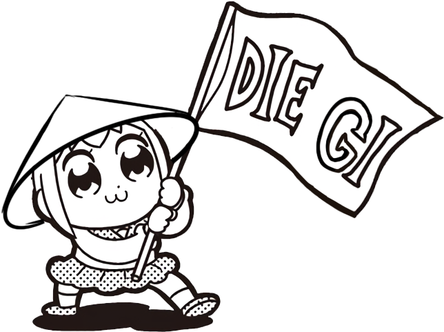 View Samegoogleiqdbsaucenao 1496220663534 , - Pop Team Epic Die (653x653)