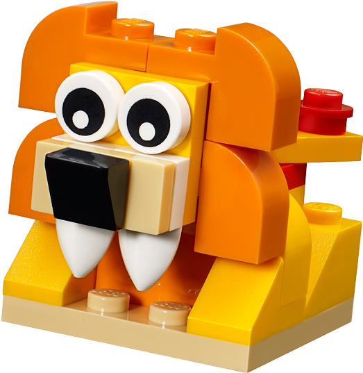 Boat Clipart Lego - Lego 10709 - Classic Orange Creativity Box (720x720)