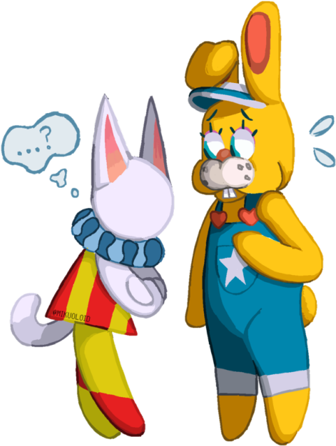 Blanca Dont Trust Like That - Acnl Zipper T Bunny (500x650)