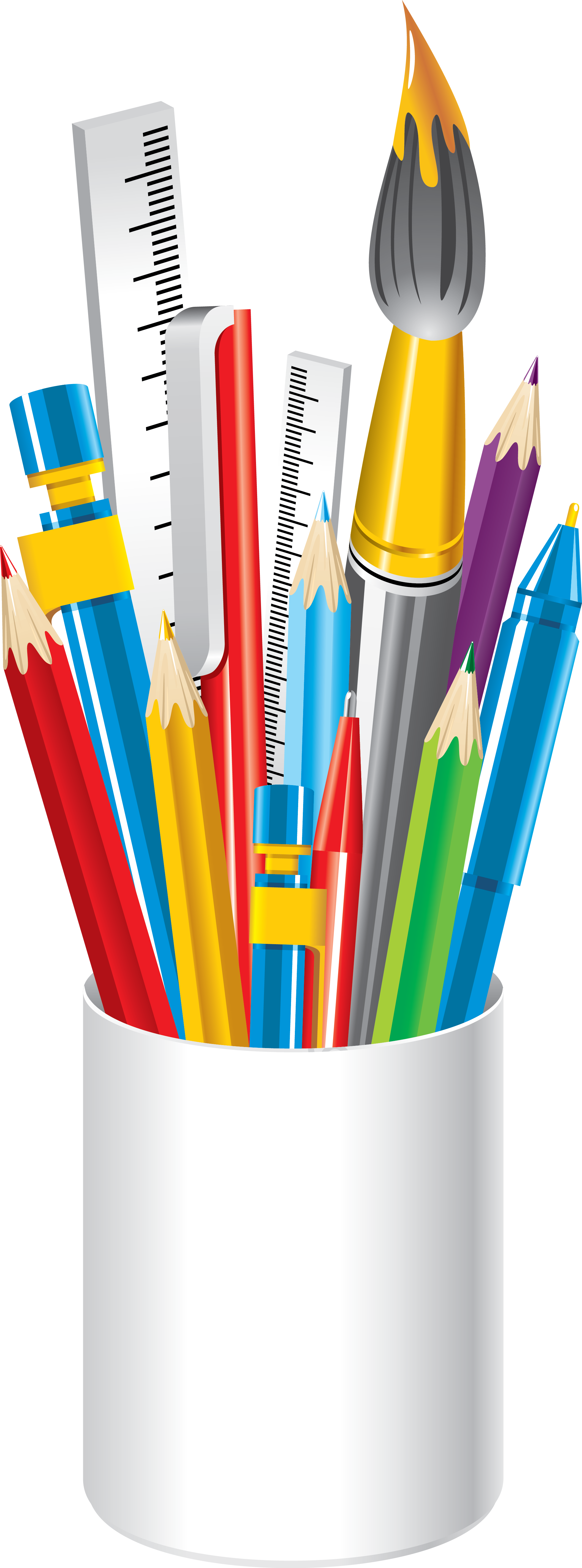 Back To School Clip Art - Back To School Clip Art (2114x5688)