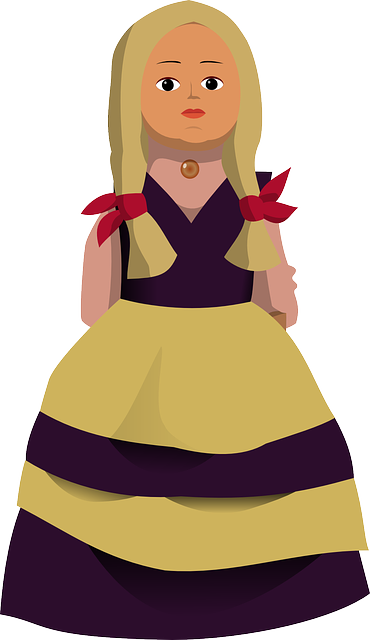 Doll Baby, Girl, Child, Toy, Play, Children, Doll - Doll Clipart Png (370x640)