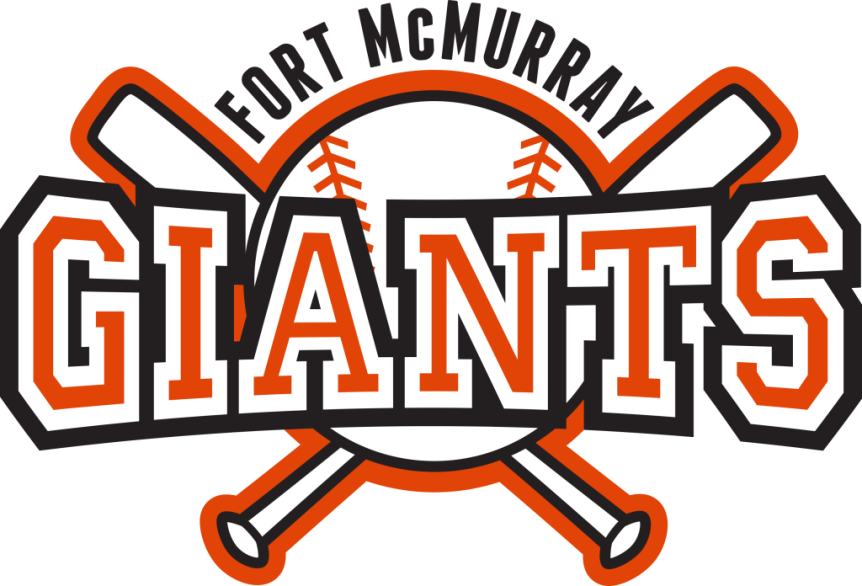 Giants Win First Ever Game At Shellplace 6-4 Over Red - Fort Mcmurray Giants Baseball (862x586)