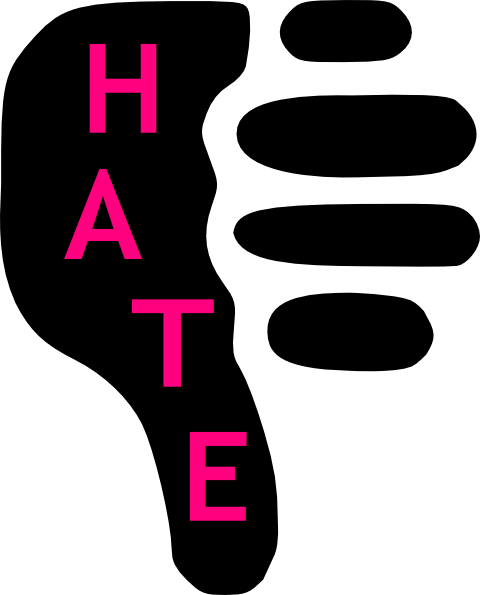 Pretty Inspiration Hate Clipart Thumb Clip Art At Clker - Hate Clipart (480x595)