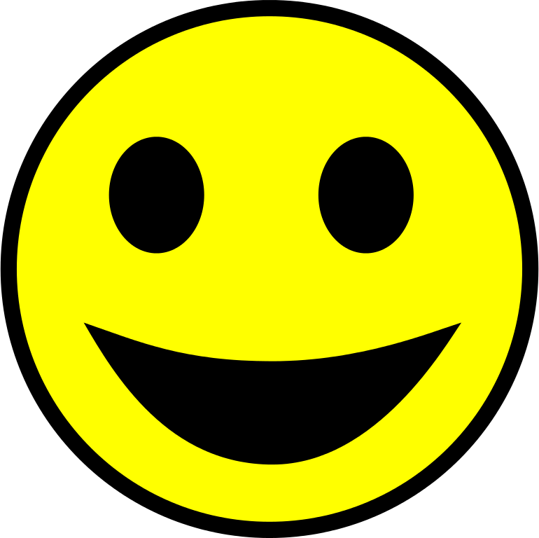 Smiley Smirk Clip Art - Svg Smiley (770x768)