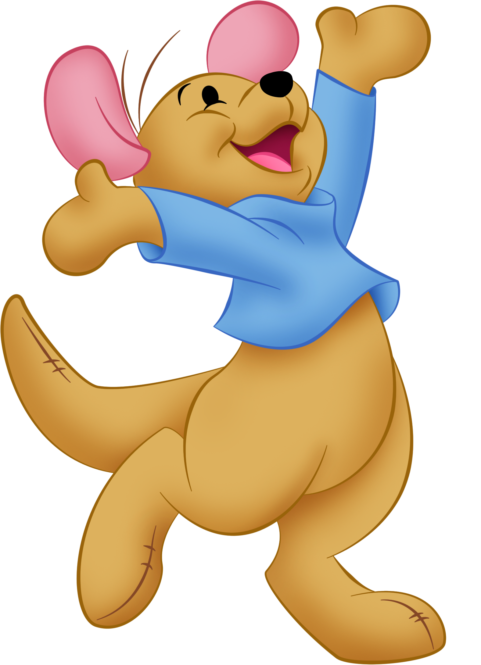 Winnie The Pooh Eeyore Piglet Roo Kanga - Winnie The Pooh Eeyore Piglet Roo Kanga (1577x2181)
