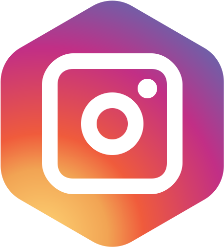 Social Media Icons Linkedin Download - Instagram Hexagon Icon (512x512)