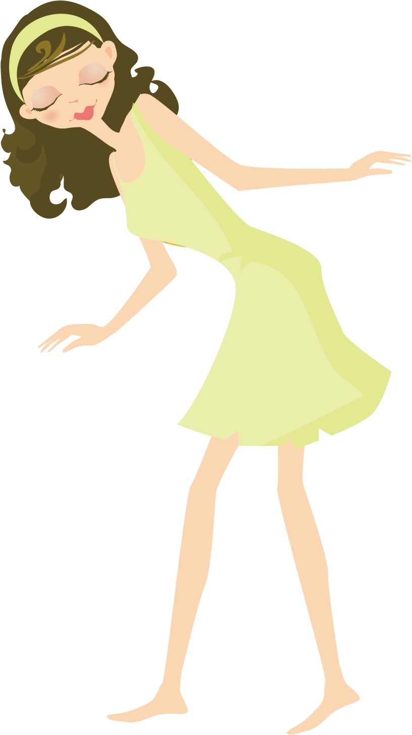 Pin-up Girl Illustration - Pin-up Girl Illustration (1500x1501)