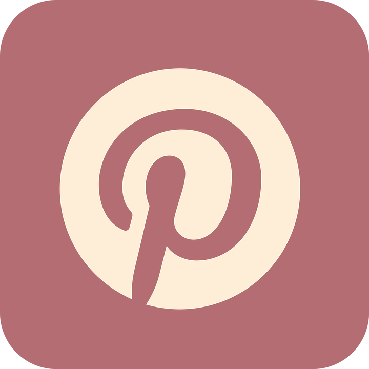 Pinterest, Icon, Social Media, Icons, Follow - Simbolos Das Redes Sociais (720x720)