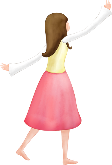Shoulder Dress Cartoon Pink Illustration - Shoulder Dress Cartoon Pink Illustration (736x600)