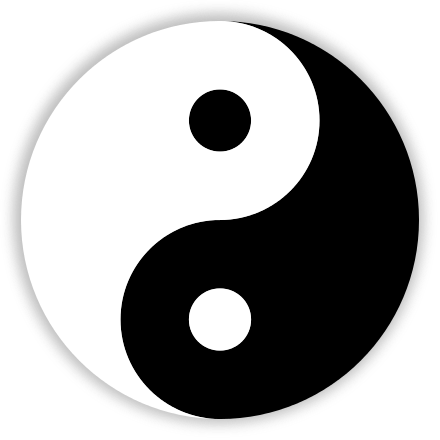 Taoist Pictorial Representation Of Dark And Light - Yin And Yang (440x440)