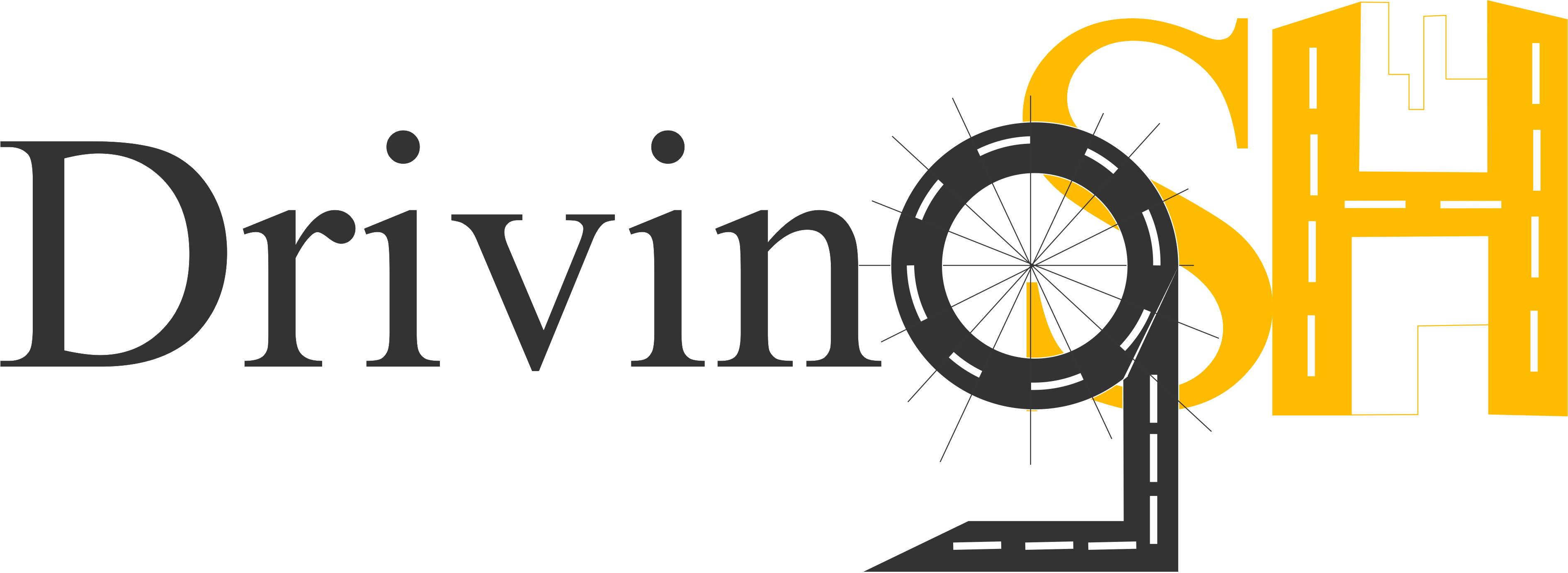 Driving School Of Houston Logo - Demand Driven Institute Png (3782x1382)