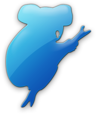 Koala Bear Clipart Blue - Bear (420x420)