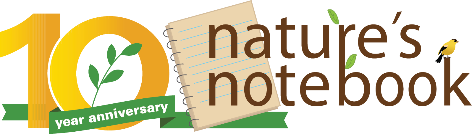 Go To Your Observation Deck - Nature's Notebook Logo (1596x455)