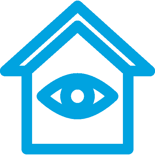 House Decorated With An Eye - Building (512x512)