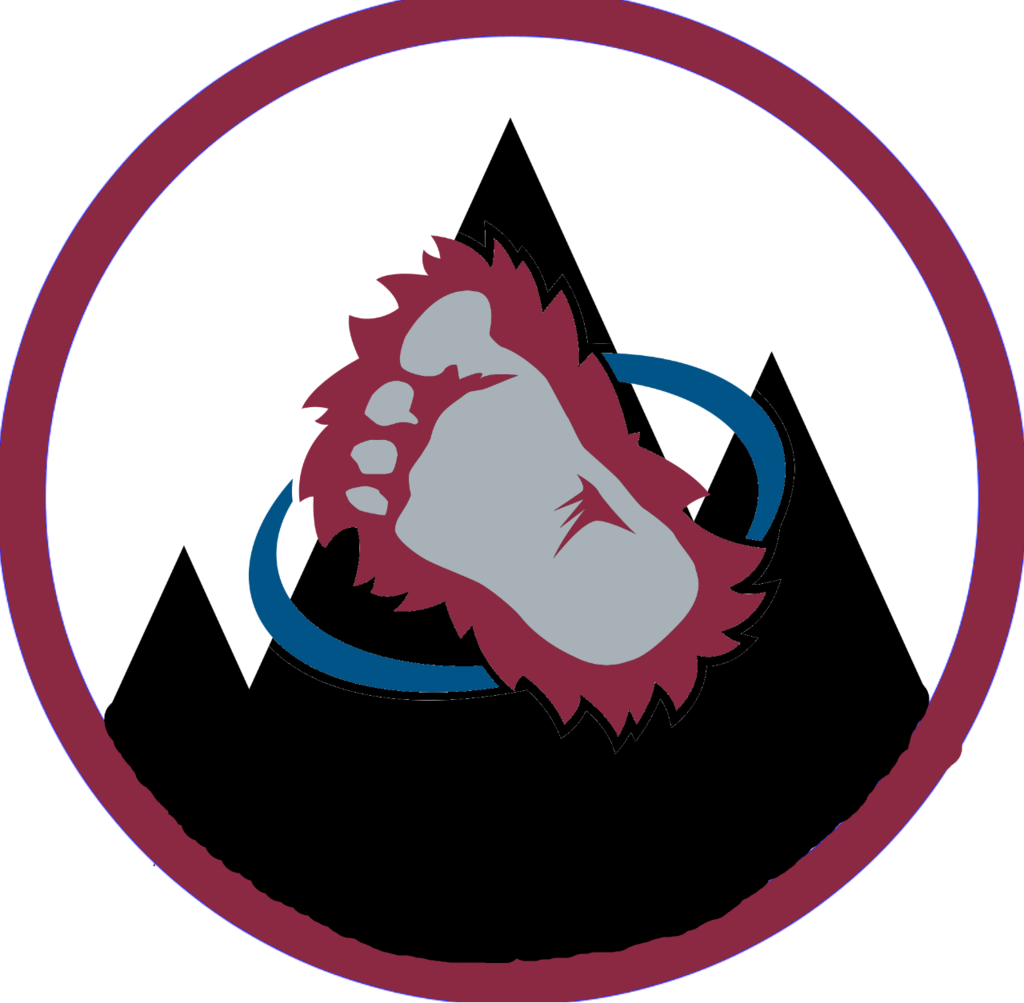 First Custom Colorado Avalanche Logo By Nhlconcepts - Colorado Avalanche Foot Logo (1024x1003)
