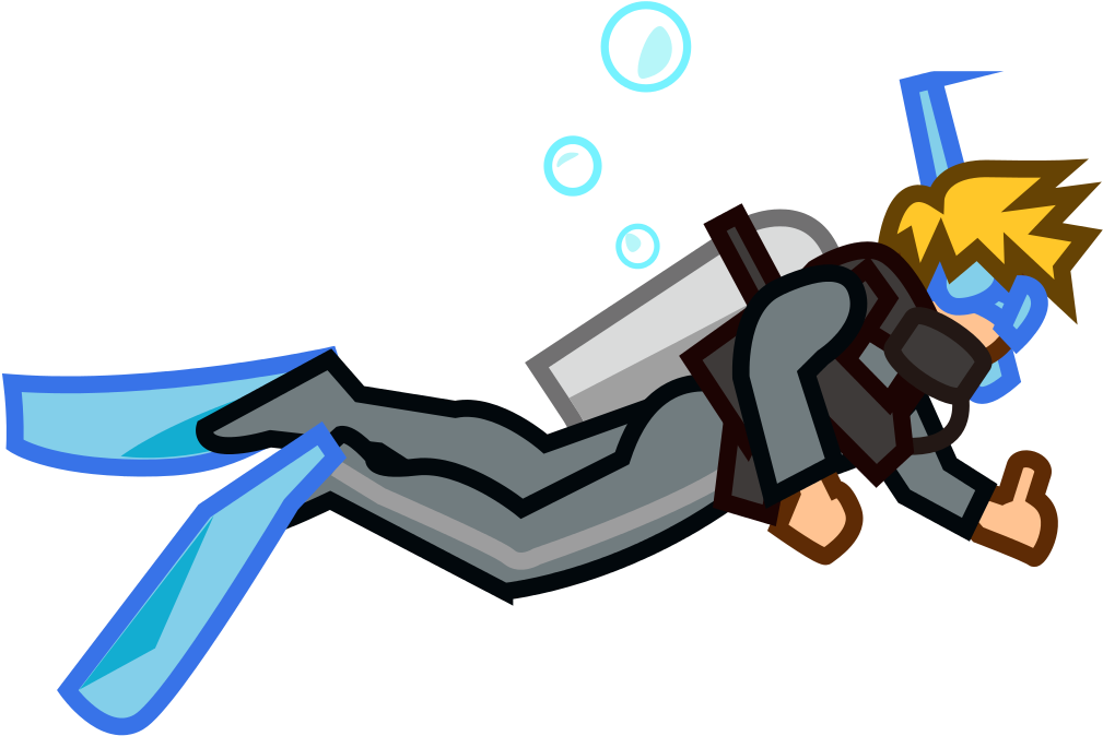 File - Peo-scuba Diver - Svg - Diver Emoji (2000x2000)