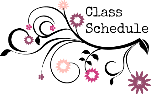 Join Me For A Class In My Classroom Or Visit Me At - Class Schedule Clip Art (482x302)