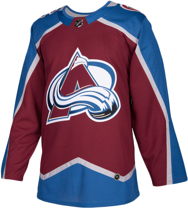 Colorado Avalanche Authentic Pro Team Colour Jersey - Colorado Avalanche Mackinnon Jersey (726x828)