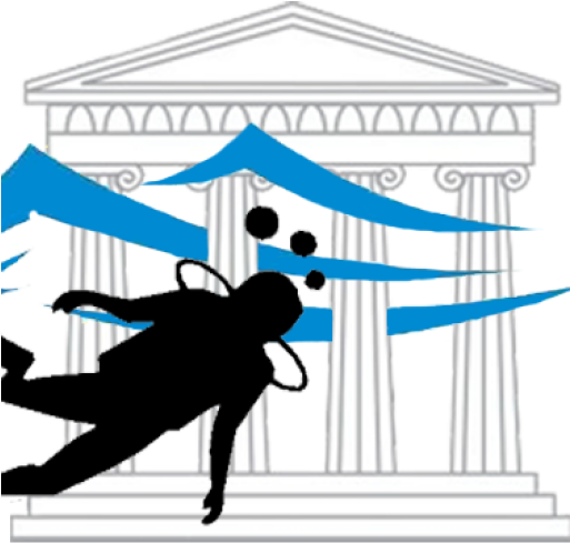 Michael - Greek Temple Clip Art (512x512)
