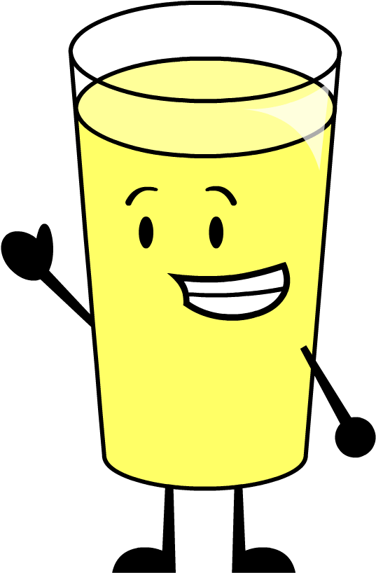 Lemonade-flashlight - Bfdi White Pin (559x817)