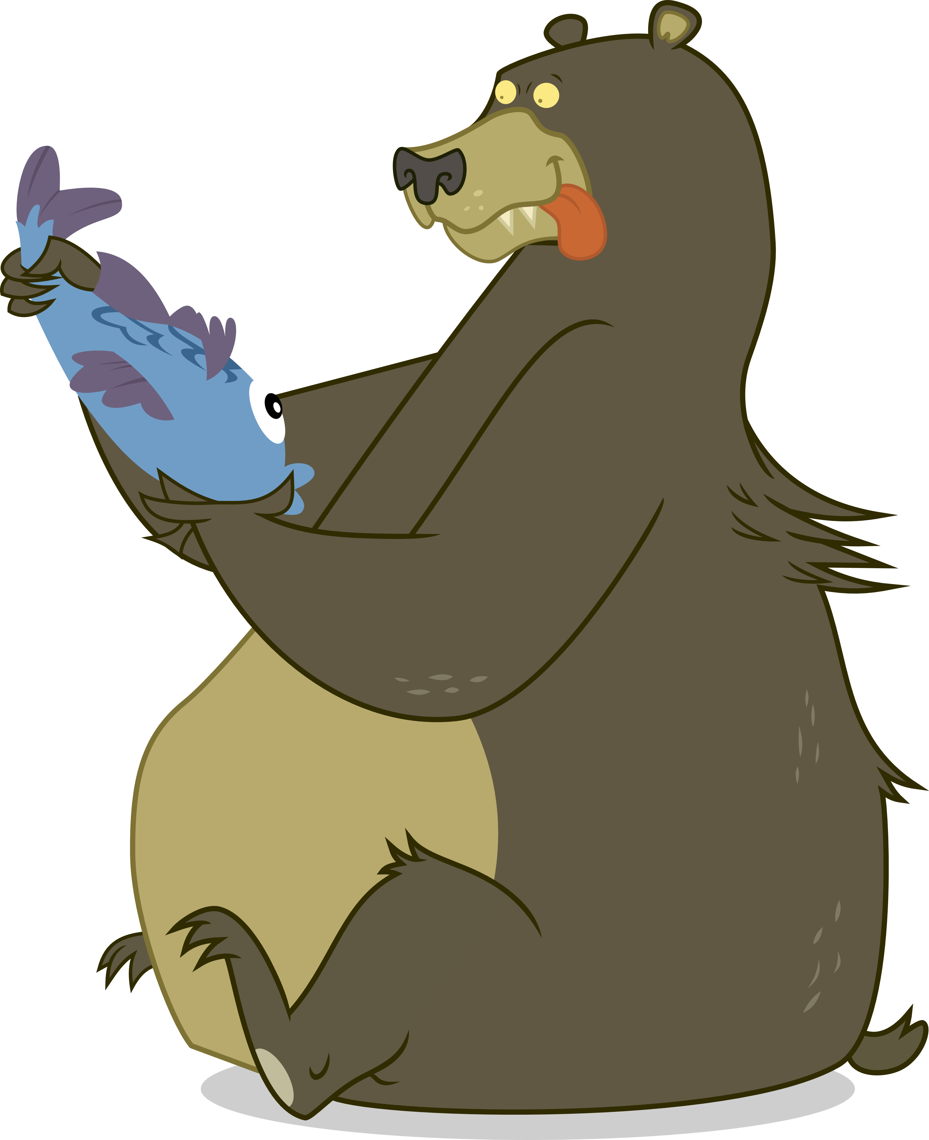 Bear With Fish By Ambassad0r Bear With Fish By Ambassad0r - Fish Bear (3667x4500)