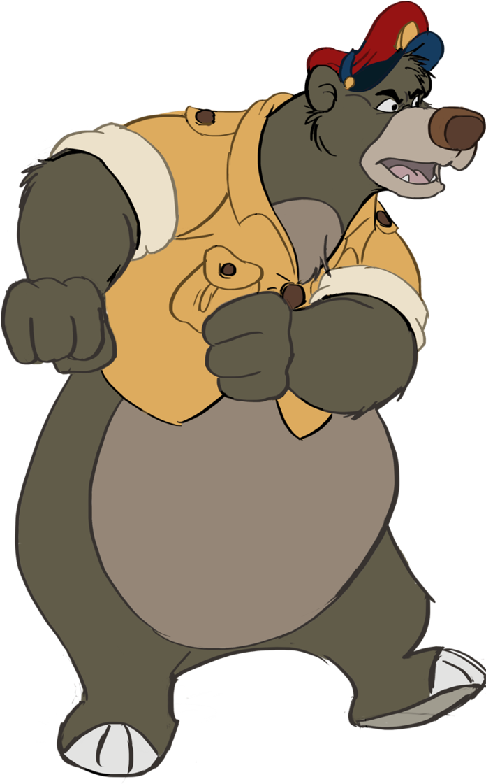 Baloo The Bear - Baloo Talespin (695x1148)