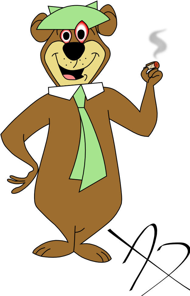 Stogie The Bear By Cryptic-sights - Doodle (744x1052)