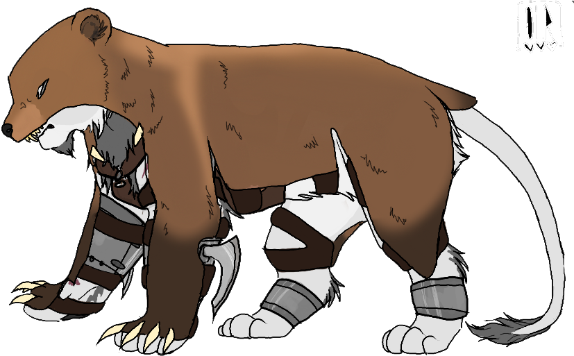 The Bear Slayer By Oneliferemaining - Grizzly Bear (854x512)