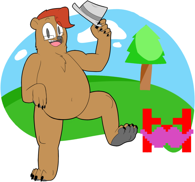 Markiplier The Bear By Soaringsaosin - Cartoon (925x863)