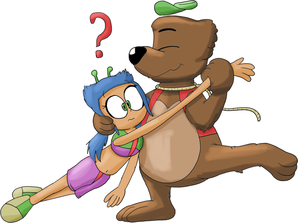 Dancing With The Bear By Juacoproductionsarts - Cartoon (1024x768)
