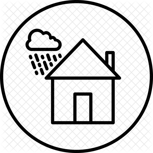 Wind, Rainproof, Waterproof, Cloud, Home, Cloudy, House - House (512x512)