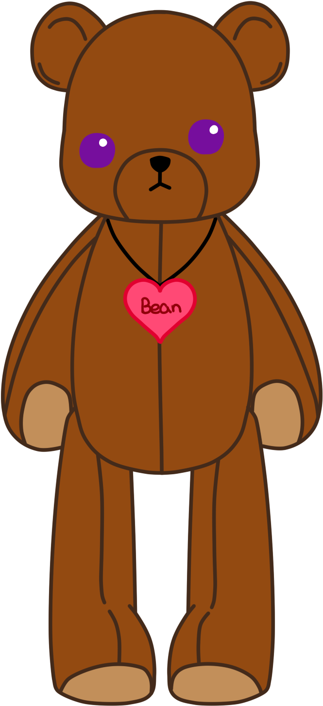 Our Love Child Bean The Bear By Th3randomartist - Drawing (900x1641)
