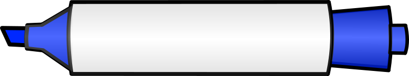 Marker Clip Art (800x150)