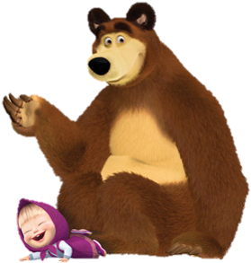 Bear Masha And The Bear (366x354)