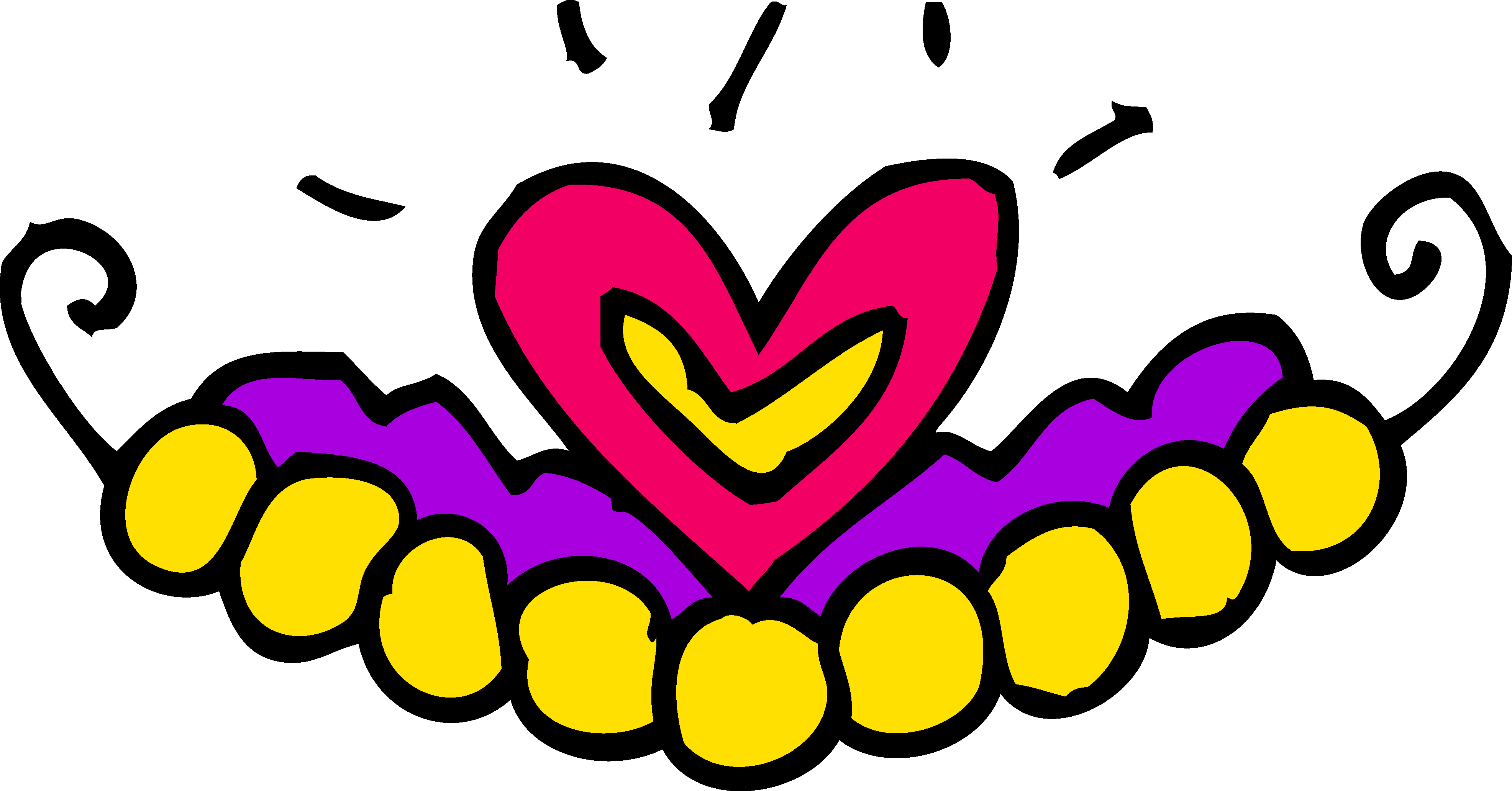 Cute Princess Tiara Clipart Free - Crown Coloring Page (3946x2065)