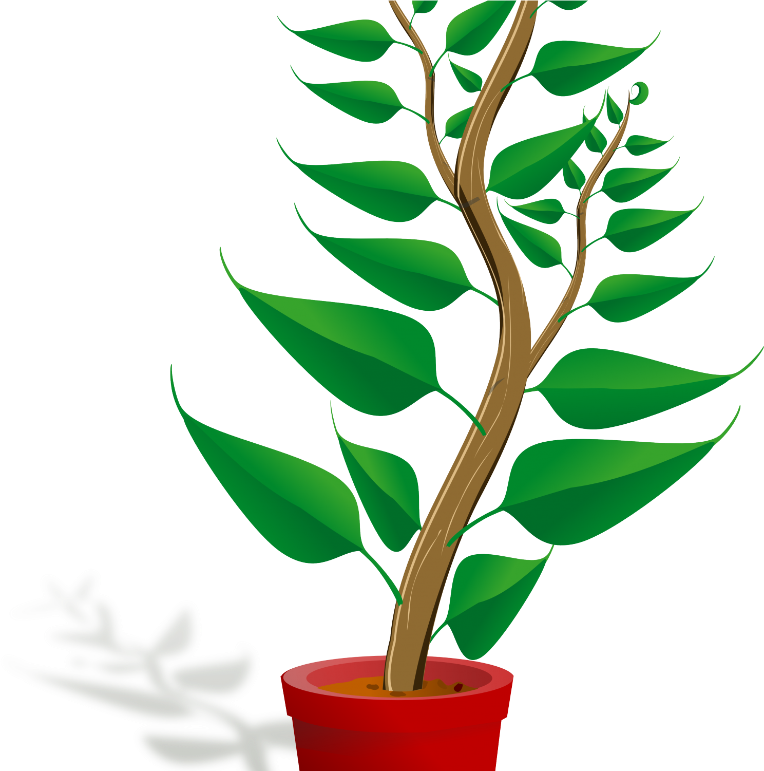 Plant Clipart Black And White Clipart Panda Free Clipart - Getting To Know Plants (1500x1500)