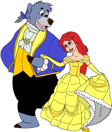 Beauty And The Bear By Renthegodofhumor - Beauty And The Bear (400x547)